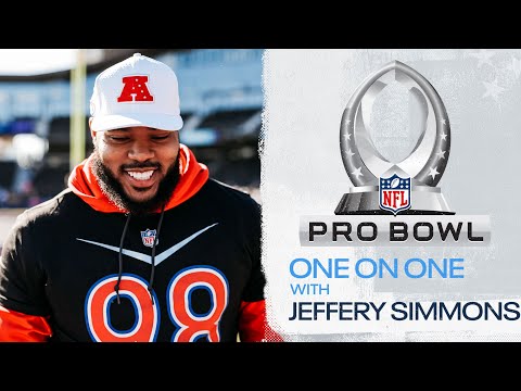 Jeffery Simmons at the Pro Bowl | 1-on-1 Interview video clip