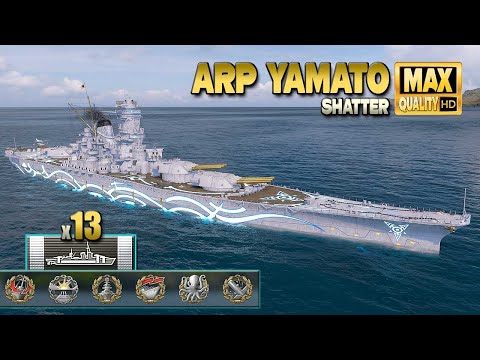 Battleship Yamato with an incredible endgame   World of Warships
