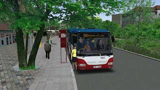 Omsi 2 #163;Projížďka na lince 660 na Fiktivním Černokostelecku se Sorkou se Synergy, skvělé hlášení