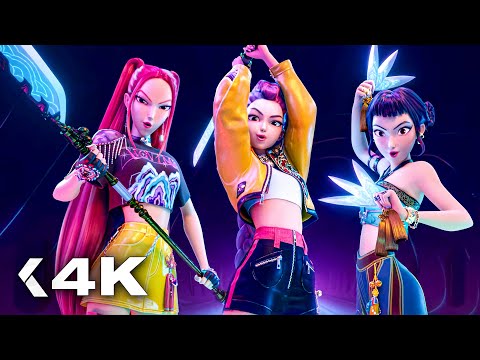 K-POP DEMON HUNTERS All Clips & Trailer (2025)