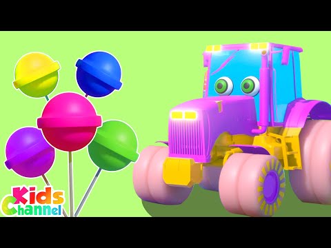 Learn Color Song + More Vehicle Rhymes & Baby Songs