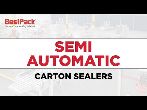 Semi-Automatic Carton Sealers