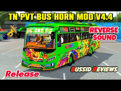 TN PVT BUS HORN CODE BUSSID V4.4😎PART 1💥RELEASED💯WORK