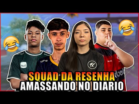 ELES LEVARAM O MAPA TODO NO RUSHADÃO JAYA ,PEPAO ,DEUSA E FENIX ! SQUAD DA RESENHA