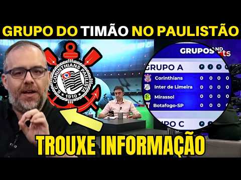 VESSONI ATUALIZA O MERCADO DA BOLA E ANALISA O GRUPO DO CORINTHIANS NO PAULISTÃO.