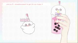 VTS Live2D Item - Woo ! Boba Tea ✨ | #vtuberassets