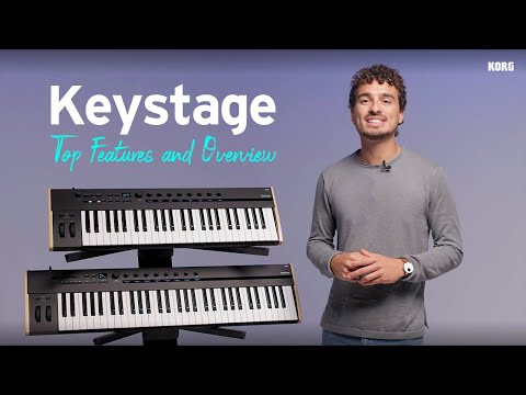 KORG Keystage Poly Aftertouch Controller - Top Features and Overview