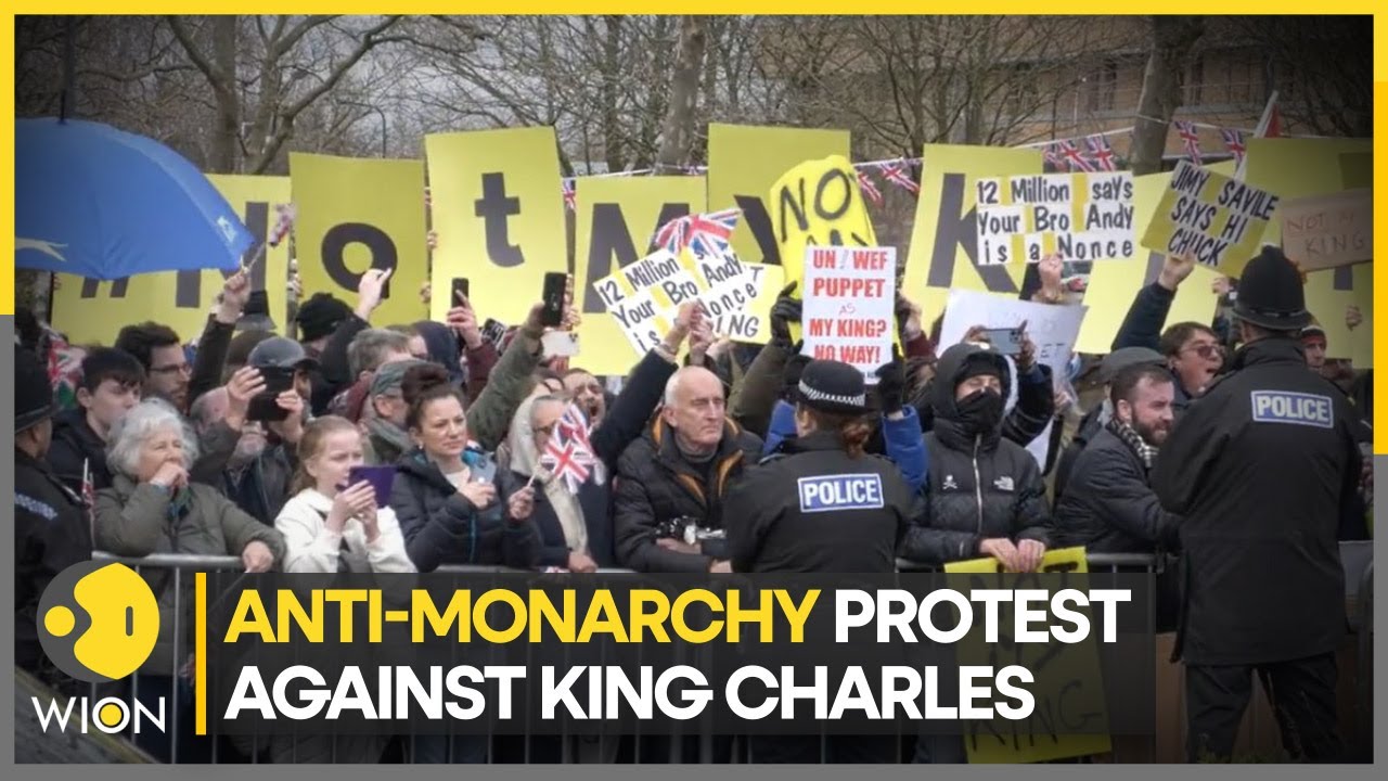 UK: King Charles faces ‘Not My King’ protest during walkabout