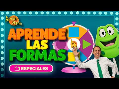 ¡Vamos a aprender las figuras geométricas! 🟩🟡🔷  Episodio Completo | Atención Atención