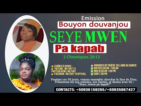 Emission |  Bouyon douvanjou | Mardi  2 Juillet 2025 | SPECIAL BIRTHADAY  /SR MILFORT  A. RENEL