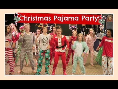 CHRISTMAS PAJAMA PARTY & SECRET SANTA GIFT EXCHANGE | Flippin' Katie
