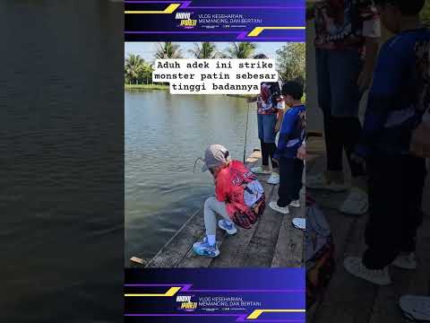 BANTUIN DONG NANTI KEBAWA IKANNYA NYEBUR KE KOLAM