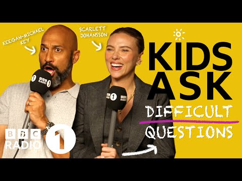 How much money is in your bank account? | Scarlett Johansson and
Keegan-Michael Key play Kids Ask