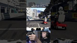 Monaco Grand Prix on Mobility Scooters 🛵 #Shorts