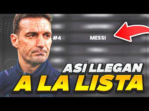 ARGENTINA: ASÍ LLEGAN A LA LISTA DE SCALONI | MEJOR IMPOSIBLE...