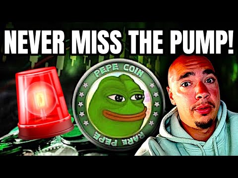 Never <strong>Miss</strong> Another PEPE Coin Pump Again!