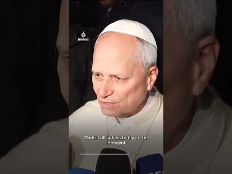 Pope Leo urges Trump to end war on Iran