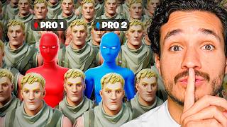 Infiltré a 2 PROS a un Torneo de Fortnite!