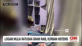 Rumah di Depok Dibobol Maling, Emas 140 Gram dan Uang Tunai Ludes!