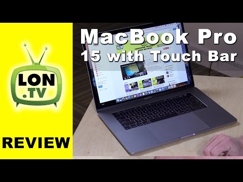 (ENGLISH) New Apple MacBook Pro 15 2016 Review with Touch Bar and Retina Display
