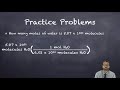 Moles and Conversion in Chemistry