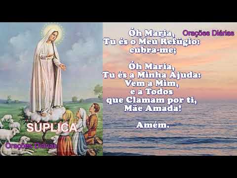 Hora da Ave Maria, Nossa Sra de Fátima, Nossa Sra da Saúde, Consagração do Lar