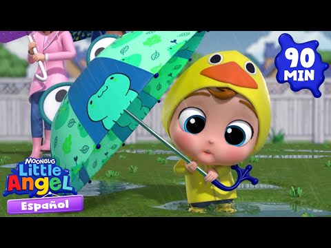 A bebé Juan no le gusta la lluvia🌧️☔ | Caricaturas | Canciones Infantiles🎵| Little Angel Español