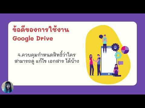 สื่อการสอน google drive by canva