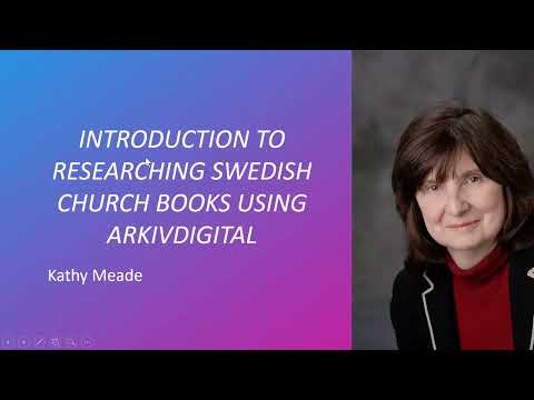 Introduction to ArkivDigital - RootsTech Open House 2022