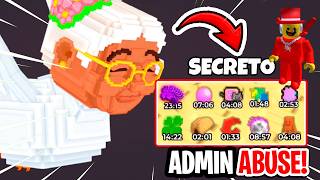 ¡EMERGENCIA! TRIPLE ADMIN ABUSE SECRETO con SUERTE X50 y pintada de bases gratis 🔥Steal a Brainrot🔥