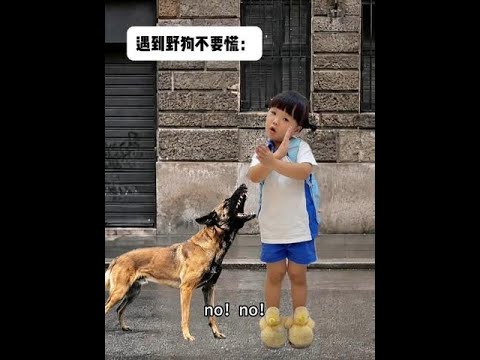 What to do if you meet a wild dog?