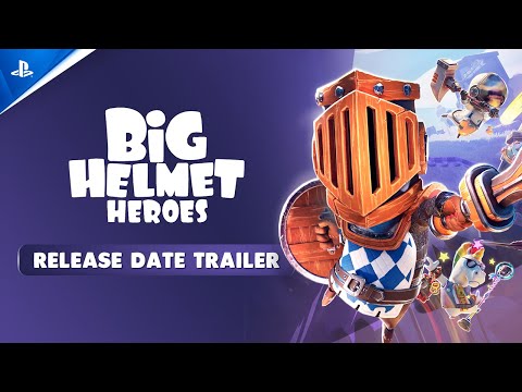 Big Helmet Heroes - Release Date Trailer | PS5 Games