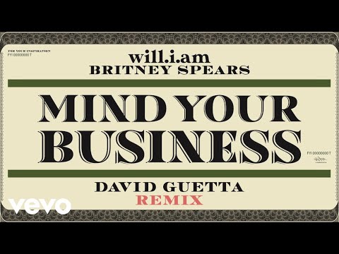 MIND YOUR BUSINESS (David Guetta Remix - Official Audio)