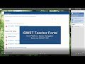 Teacher Portal Resources and Functions
