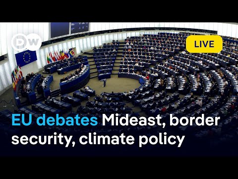 Live: European Parliament debates continued escalation in the Middle East | DW News