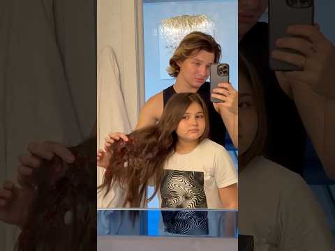 Волосы застряли в слайме🫢