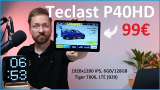 Vido-Test : Was kann ein 99? Tablet von Amazon? Teclast P40HD (2023) Review /Moschuss.de