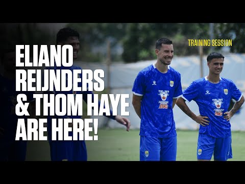 Melihat Lebih Dekat Latihan Perdana Eliano Reijnders & Thom Haye di PERSIB | Training Sessions