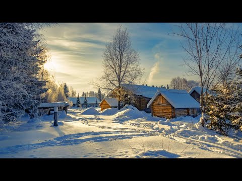 Russian North village life in winter.Making Russian North cheese. Full Film 2022