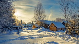 Russian North village life in winter.Making Russian North cheese. Full Film 2022