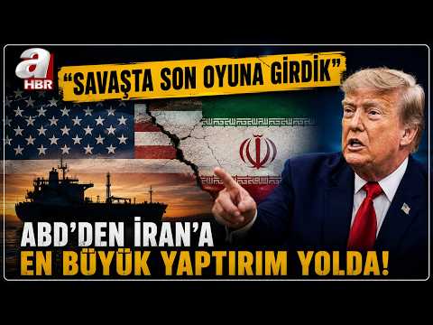 ABD'den İran'a En Büyük Yaptırım Yolda! "Savaşta Son Oyuna Girdik" | A Haber