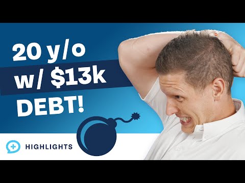 How Do I Tackle $13,000 in Debt as a 20-Year-Old?