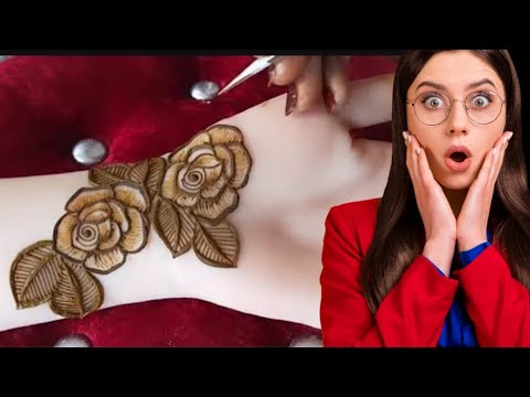 Simple Eid Mehndi Design || Floral Mehndi || Front Hand Mehndi ||Easy Mehndi Design || Mehndi Design