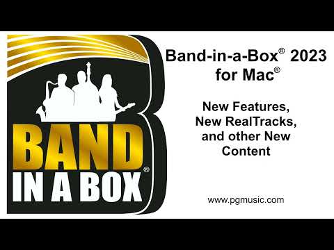 Band-in-a-Box® 2023 for Mac - Everything you need to know in under 8 minutes! *