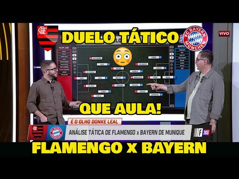 ANÁLISE TÁTICA DE FLAMENGO x BAYERN DE MUNIQUE