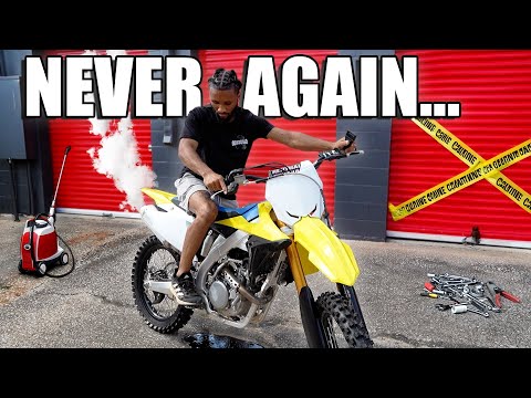 I'm Never Doing This To My DIrtbike Again....