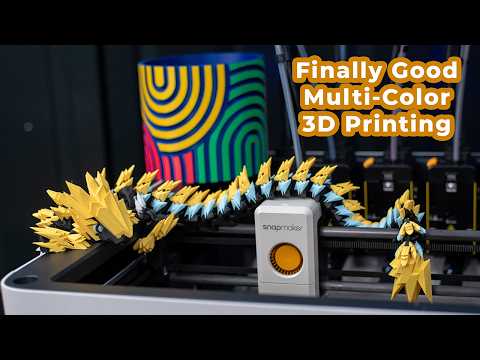 Next level Multi-Color 3D Printer - Snapmaker U1 3D Printer First Look
