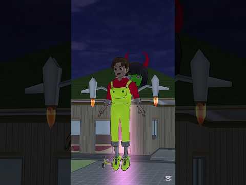 Ghost in Sakura school 👻 Mystery night Story 2025 #mysterynight #viralshort #horrorshort