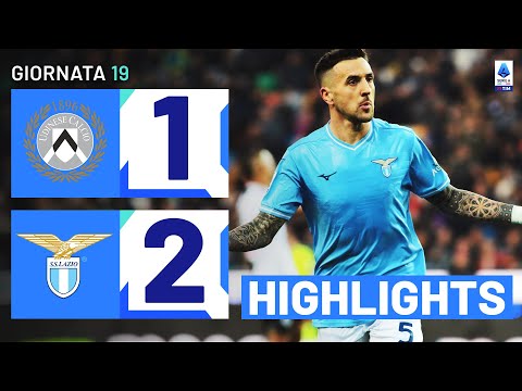 UDINESE-LAZIO 1-2 | HIGHLIGHTS | 19ª GIORNATA | Serie A TIM 2023/24