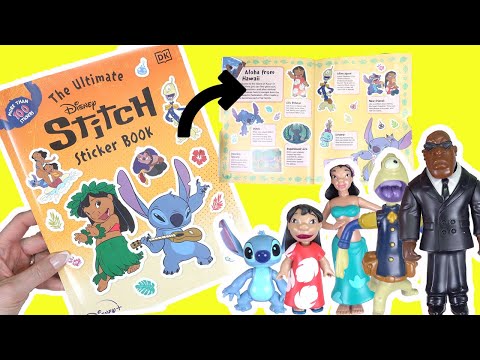 Lilo and Stitch Movie Activity and Sticker Book with Nani, Mr Bubbles, Pleakley, Jumba Dolls